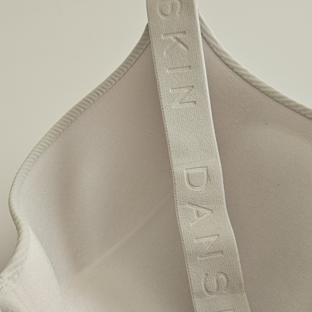 Danskin 38C T-Shirt Bra Sleek and Smooth Ribbed Padded Bra Gray Nude 38C NWOT - Picture 11 of 11
